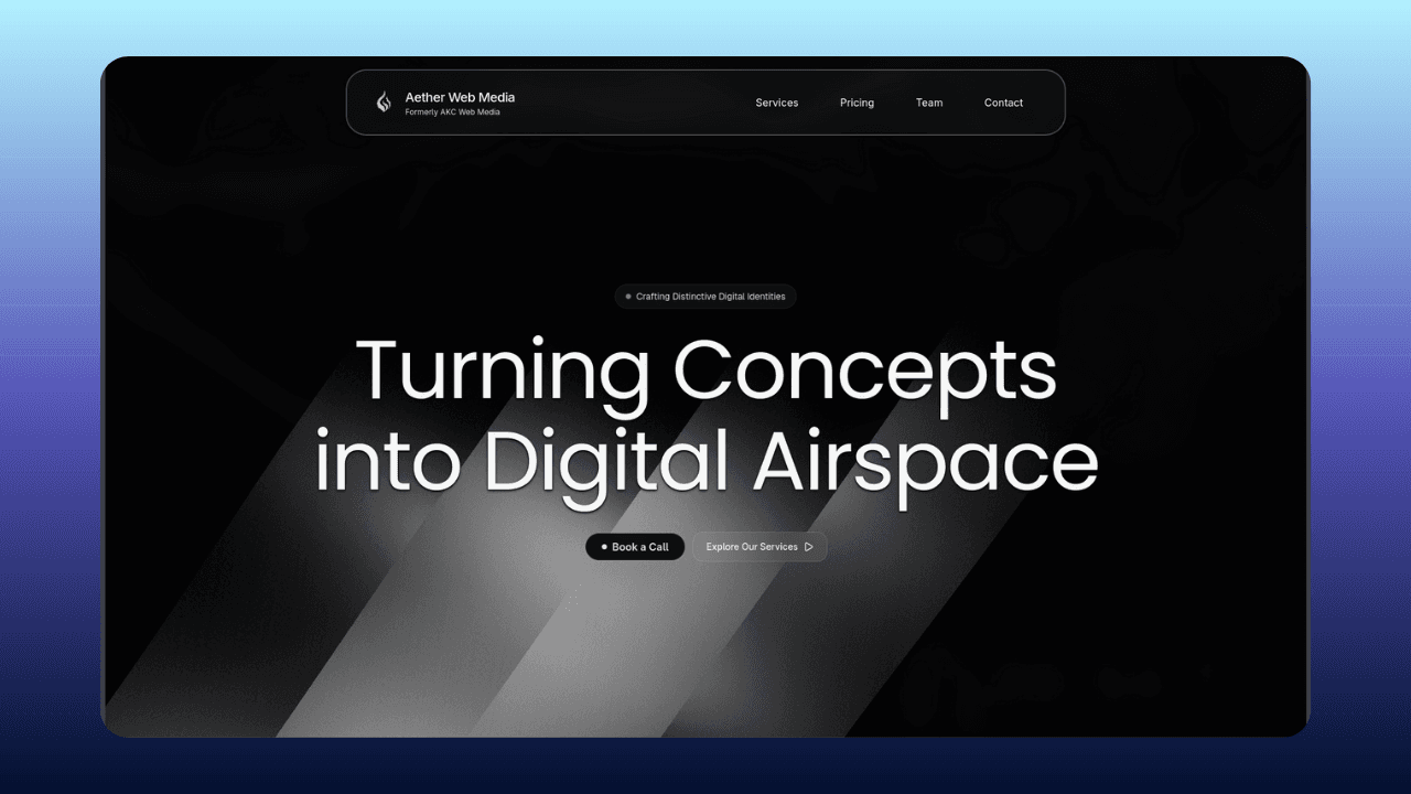 Aether Web Media preview